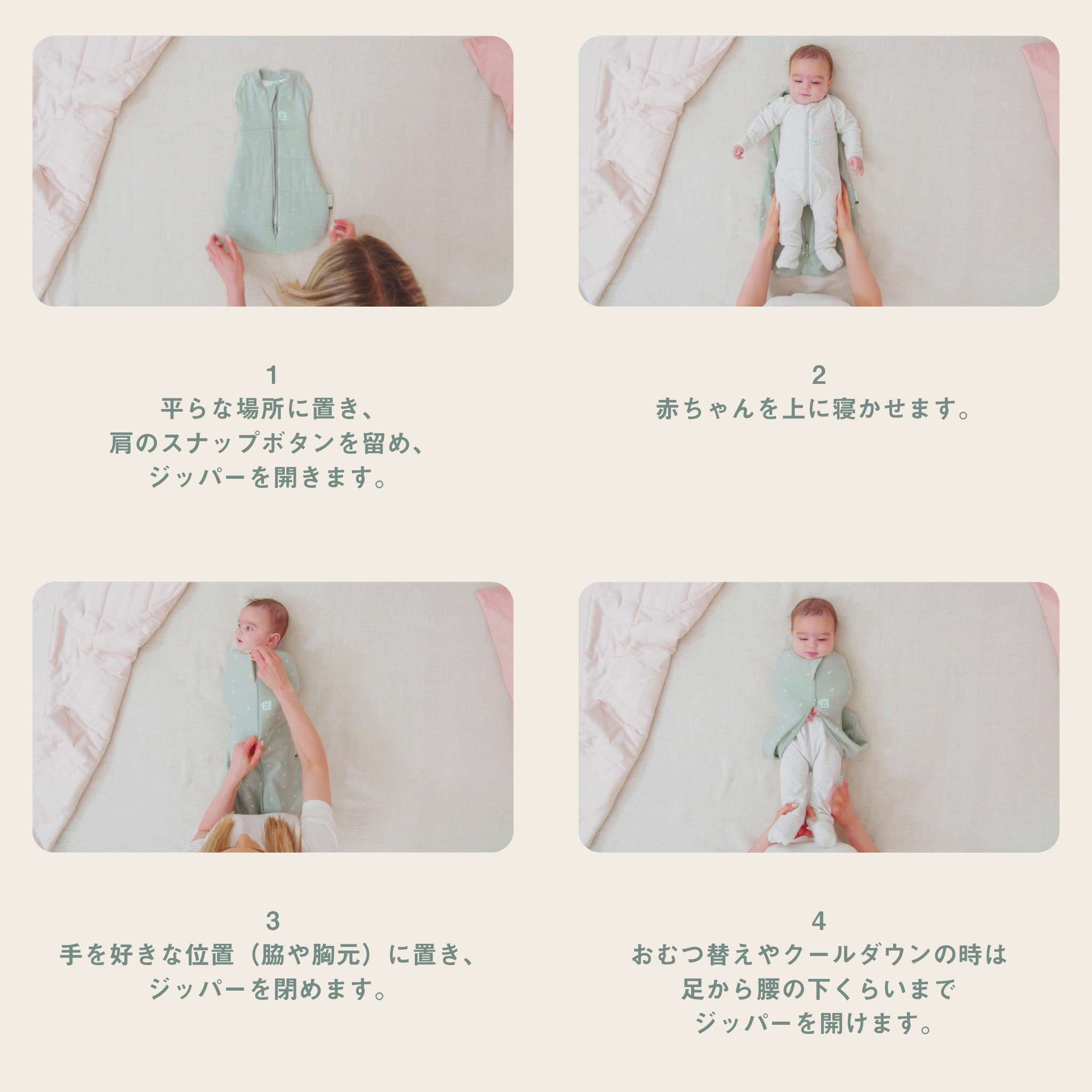 着せ方の手順